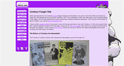 Desktop Screenshot of cerebusfangirl.com